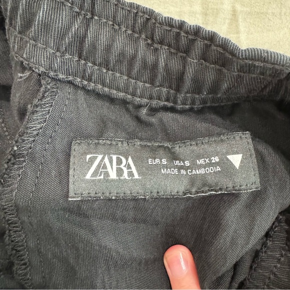 Zara Black‎ Wide Leg Pants - Picture 5 of 7